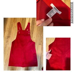 forever 21 overall skirt